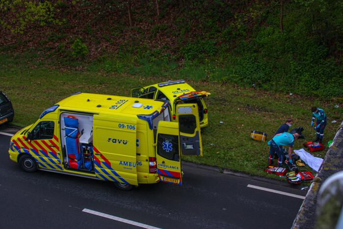 Persoon overleden na val van viaduct