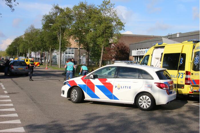 Persoon gewond bij ongeval met scooter