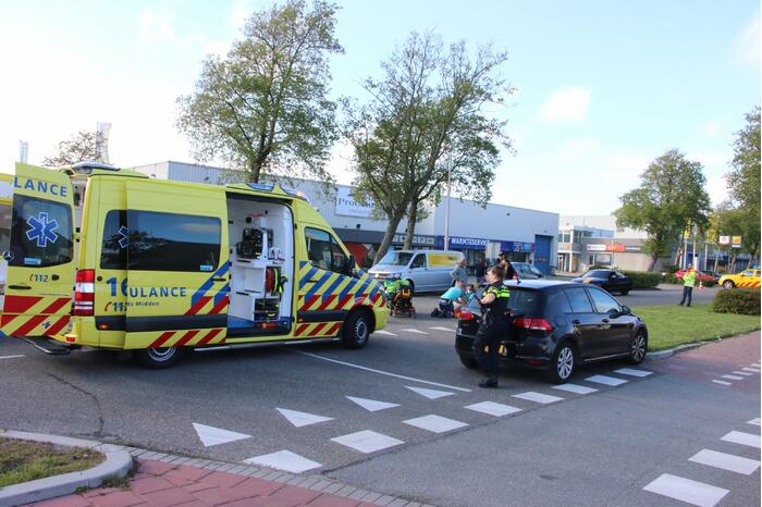 Persoon gewond bij ongeval met scooter