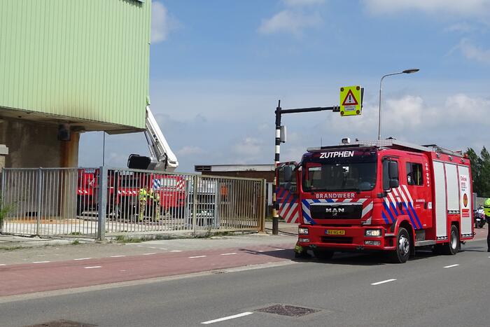 Onderzoek naar brand bij Edese Betoncentrale