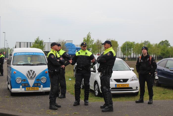 Veel supporters op de been voor play-off wedstrijd