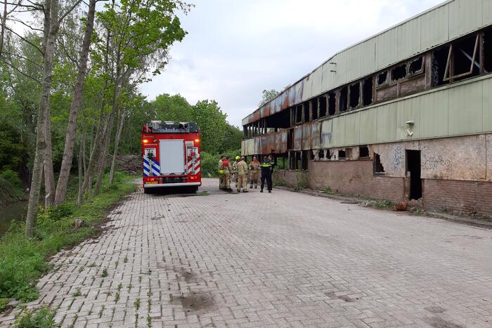 Brandstichting in leegstaande loods
