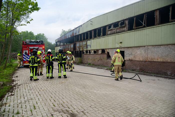 Brandstichting in leegstaande loods