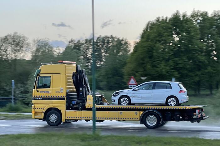Schade bij ongeval op snelweg