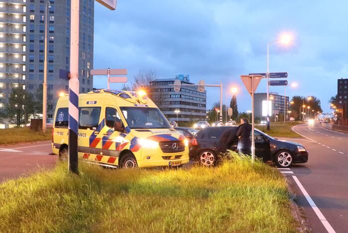 Schade bij ongeval op kruising