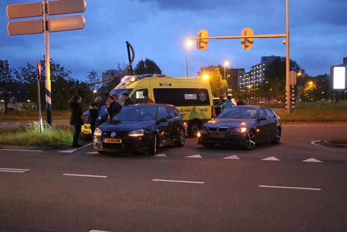 Schade bij ongeval op kruising