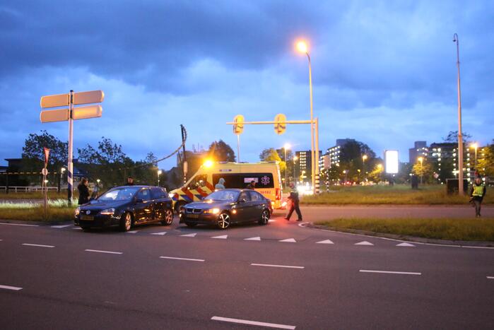 Schade bij ongeval op kruising