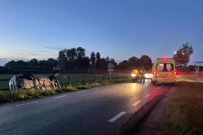Bestuurder vlucht na ongeval