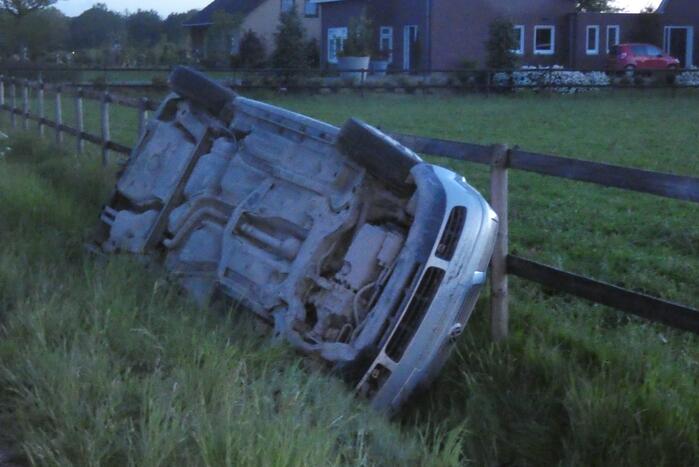 Bestuurder vlucht na ongeval