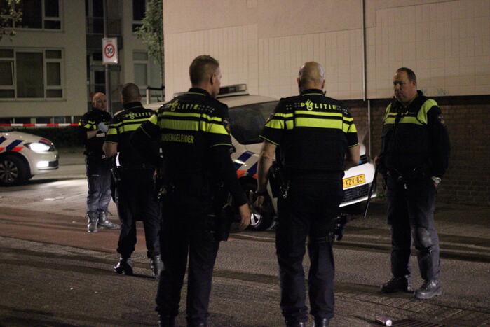 Schoten gelost na ruzie op straat