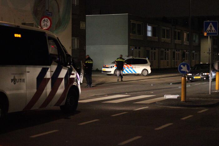 Schoten gelost na ruzie op straat