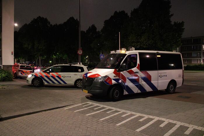Schoten gelost na ruzie op straat