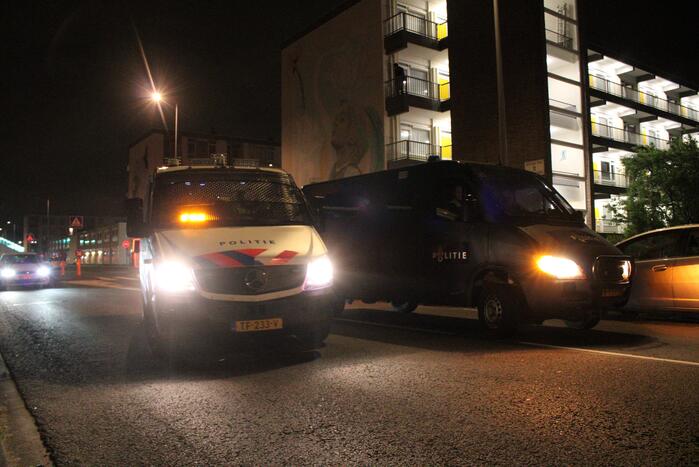 Schoten gelost na ruzie op straat