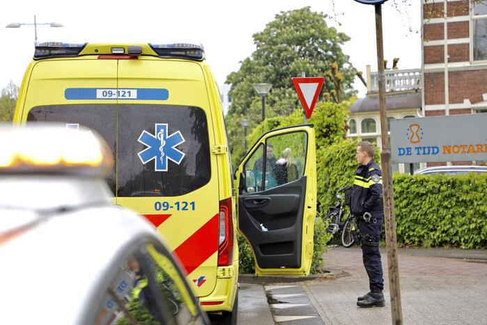 Gewonde bij ongeval tussen scooter en fietser