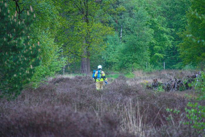 Brand in bunker op militaire vliegbasis
