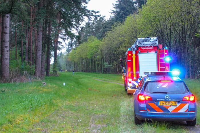 Brand in bunker op militaire vliegbasis