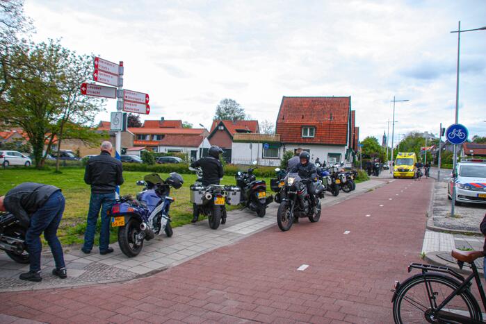 Motorrijder gewond na ongeval