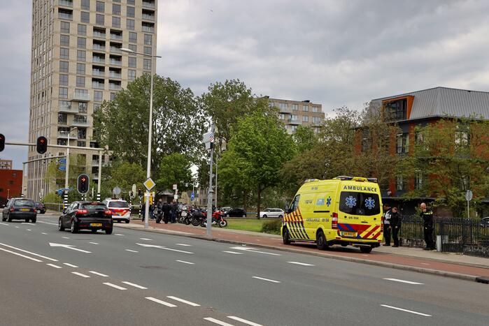 Motorrijder gewond na ongeval