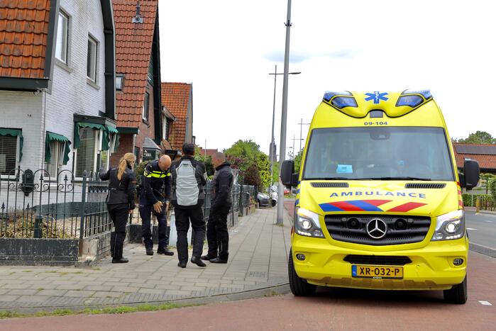 Motorrijder gewond na ongeval