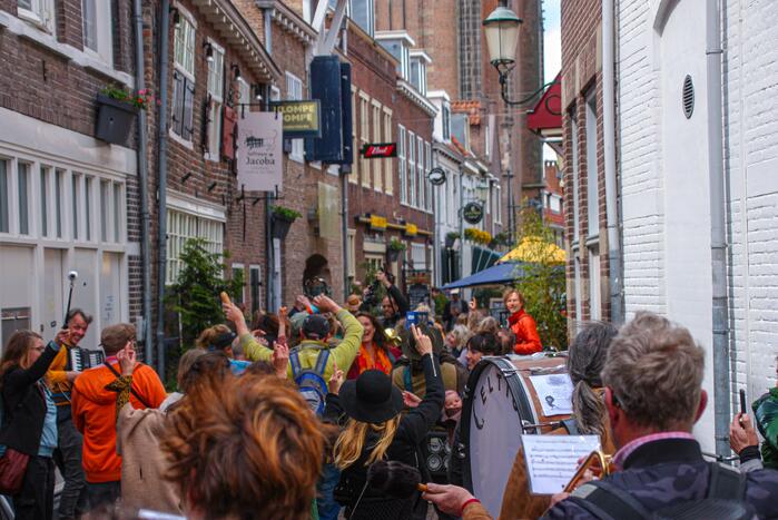 Stad verrast met flashmob