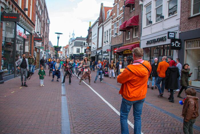 Stad verrast met flashmob