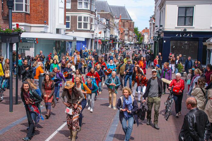 Stad verrast met flashmob