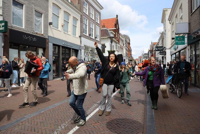 Stad verrast met flashmob