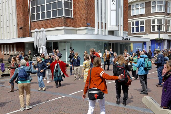 Stad verrast met flashmob