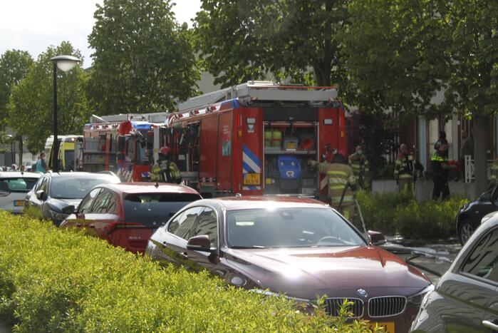 Brand in woning snel onder controle