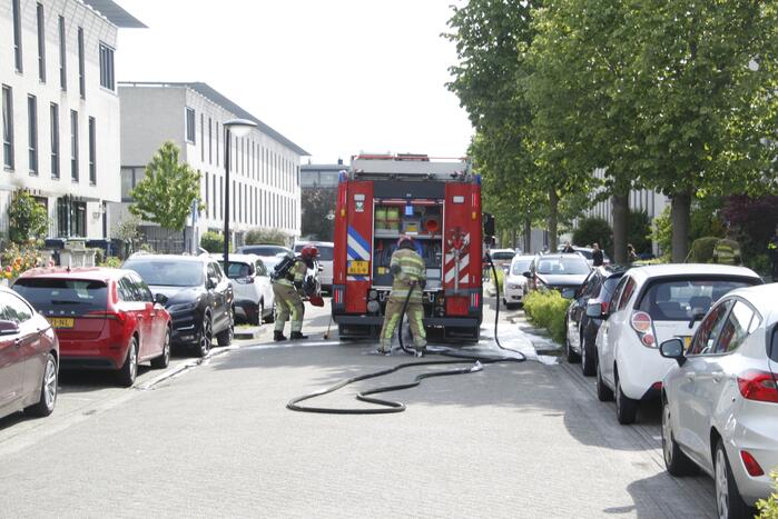 Brand in woning snel onder controle