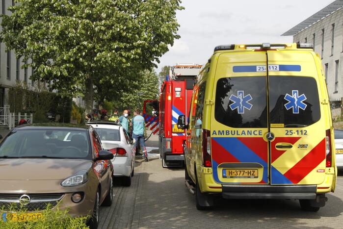 Brand in woning snel onder controle