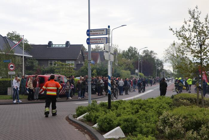 Veel rook door uitslaande brand in loods