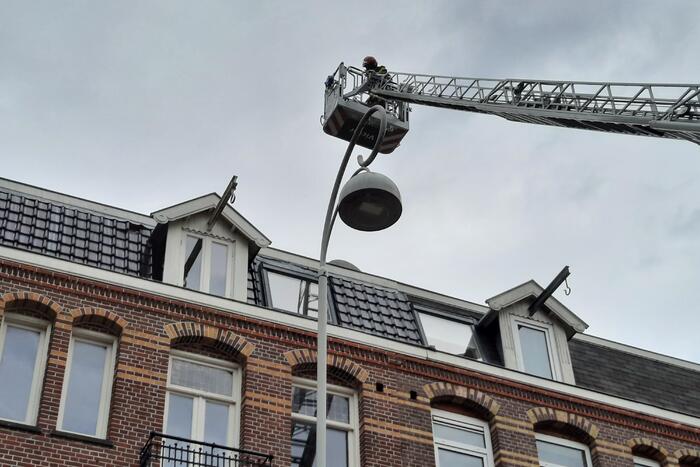 Onderzoek naar mogelijke brand in winkel
