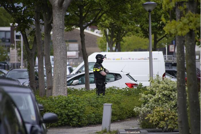 Politie houdt verdachte van bedreiging aan