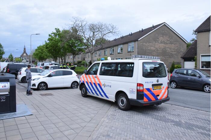 Politie houdt verdachte van bedreiging aan