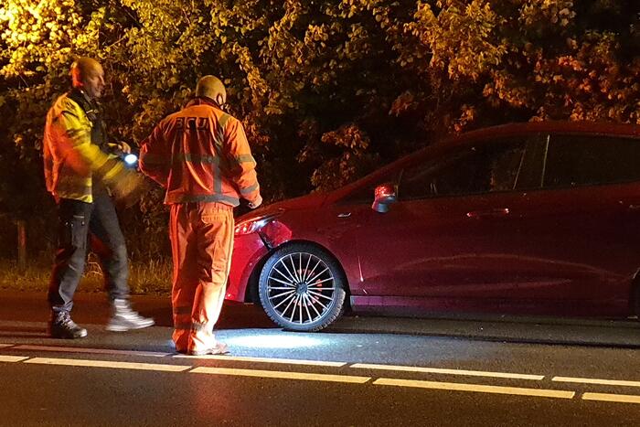 Ongeval tussen twee voertuigen