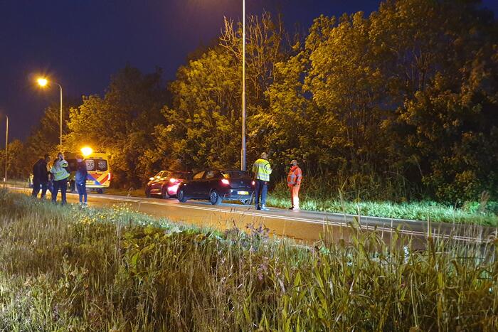 Ongeval tussen twee voertuigen