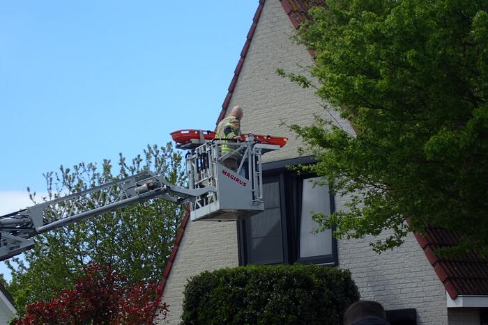 Traumahelikopter landt voor incident in woning