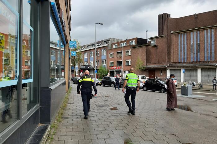 Persoon gewond door steekpartij bij Albert Heijn