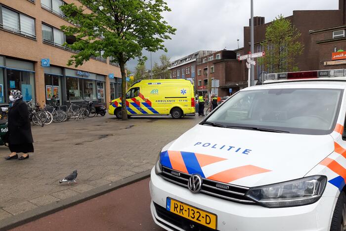 Persoon gewond door steekpartij bij Albert Heijn
