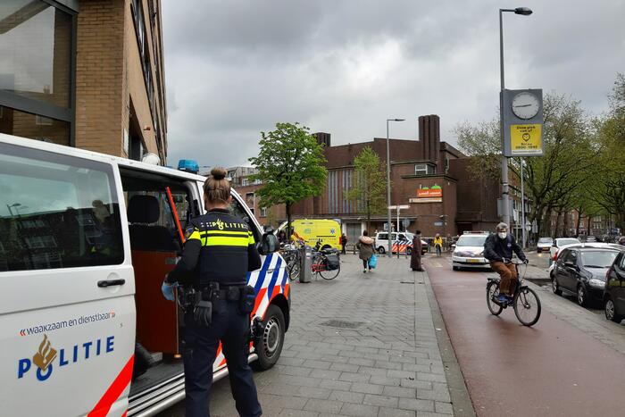 Persoon gewond door steekpartij bij Albert Heijn