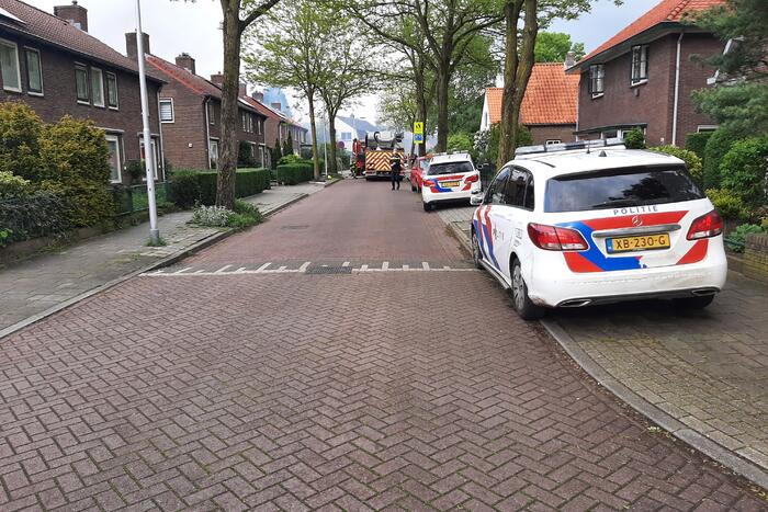 Uitslaande brand in garage van woning