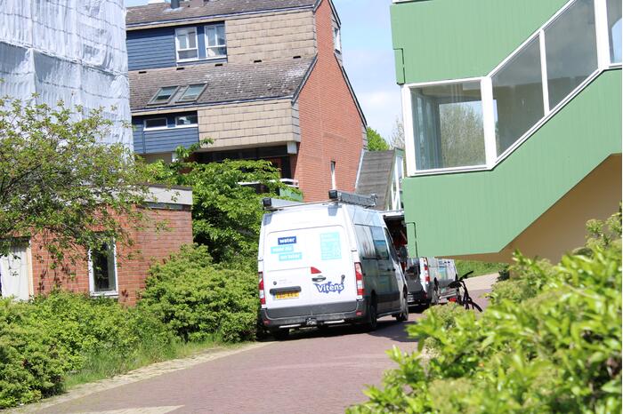 Waterlekkage in woning bij werkzaamheden