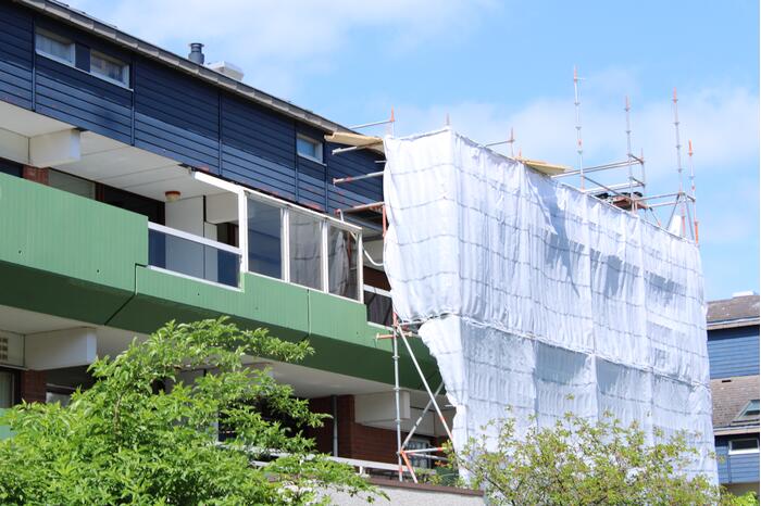 Waterlekkage in woning bij werkzaamheden