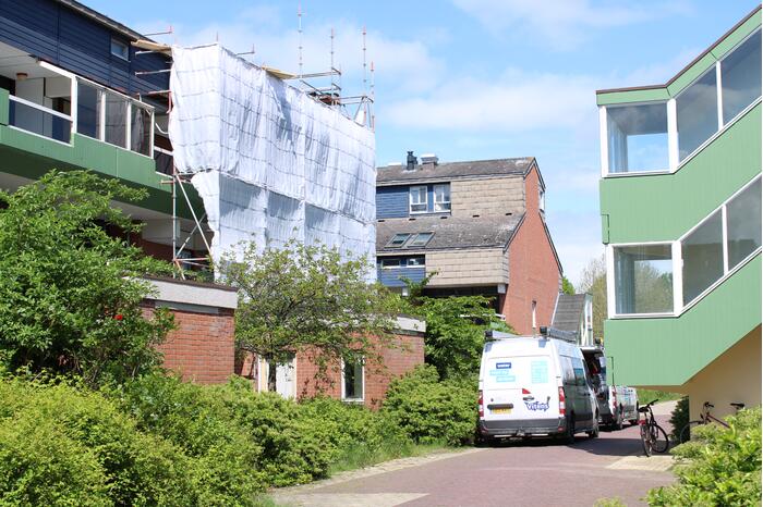 Waterlekkage in woning bij werkzaamheden