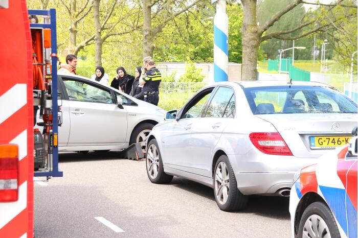 Flinke schade bij ongeval op kruising