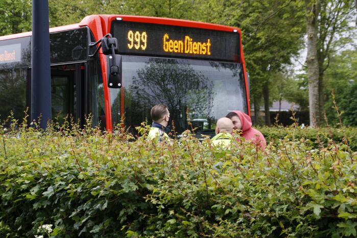 Ongeval op busbaan