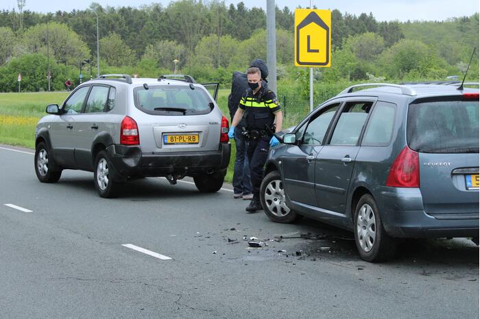 Veel schade bij kop-staart botsing