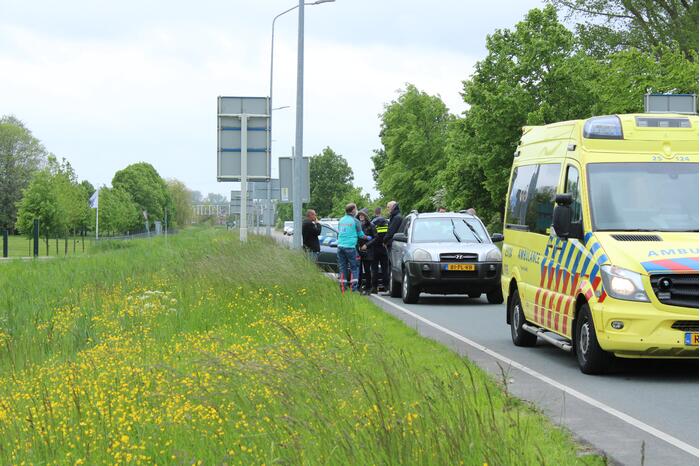 Veel schade bij kop-staart botsing