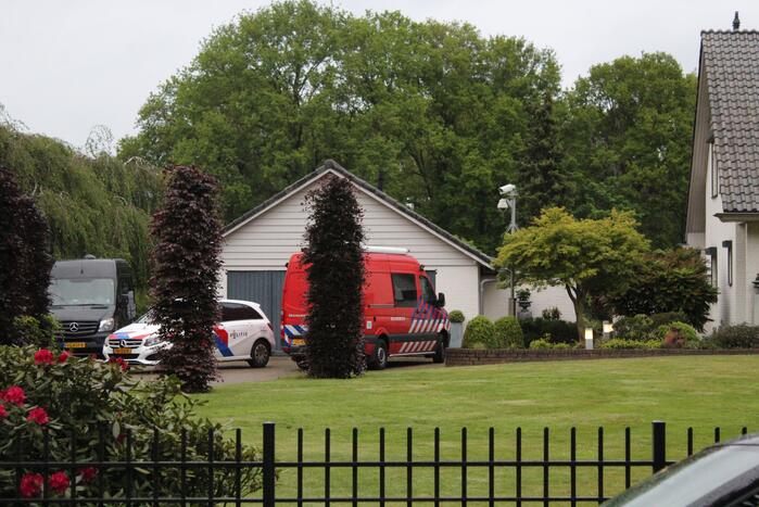 Drugslab aangetroffen na politie-inval